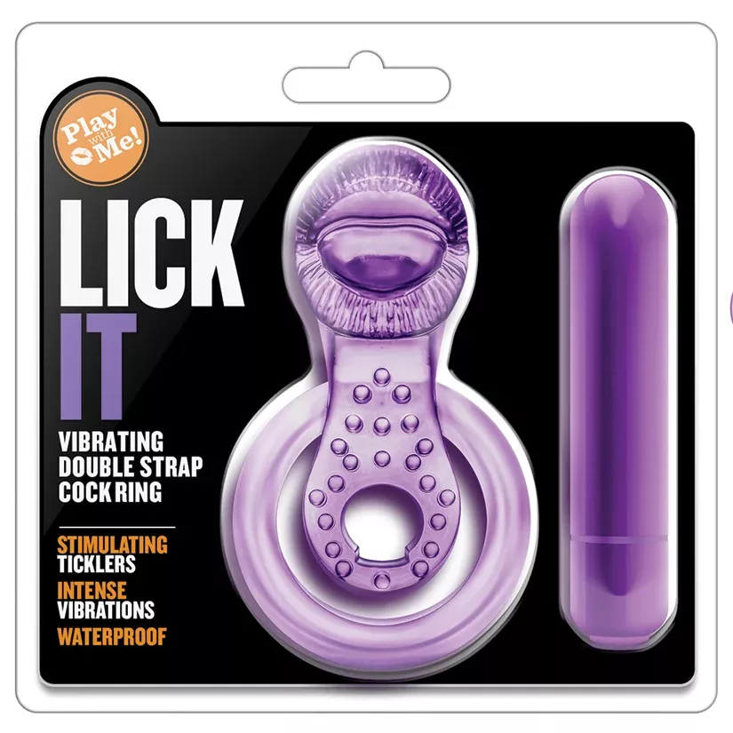 Play With Me Lick It Double Strap Cock...