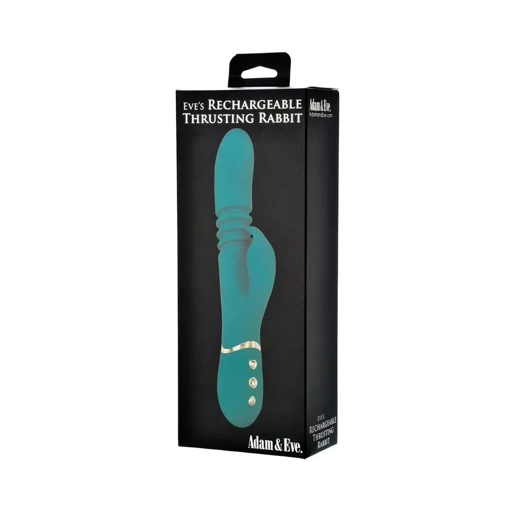Rechargeable Silicone Thrusting Vibrator