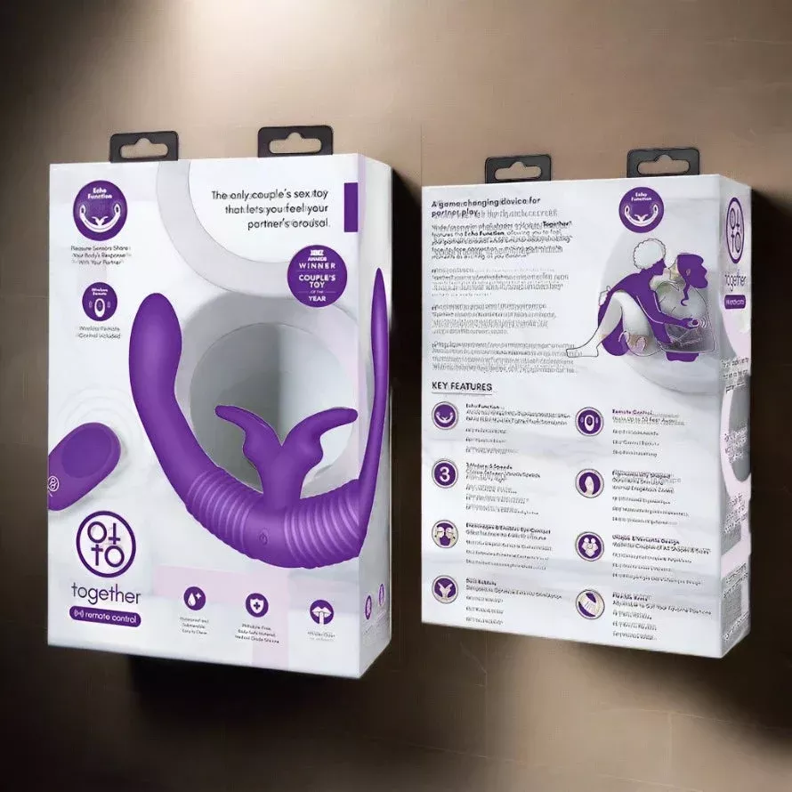Remote-Controlled Dual-Ended Rabbit Vibrator