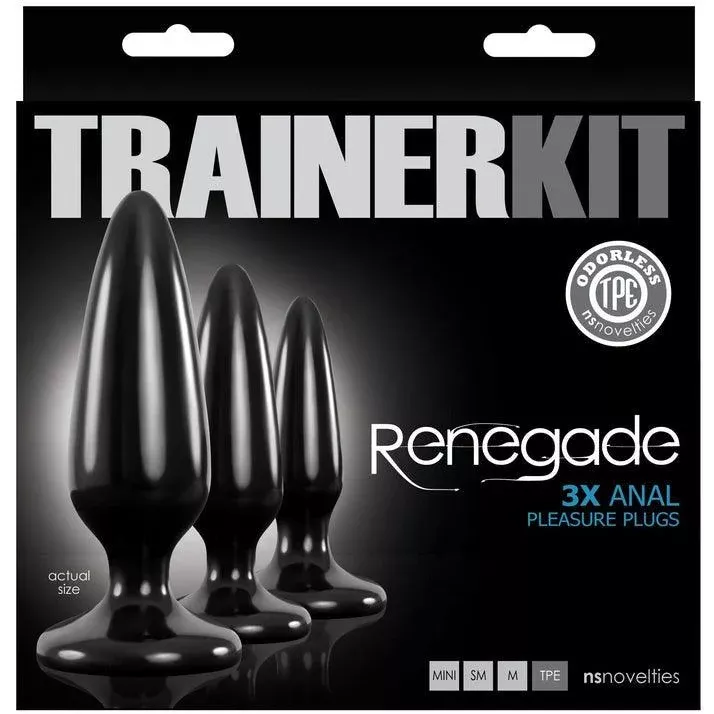 Renegade Pleasure Plug Trainer Anal Plugs