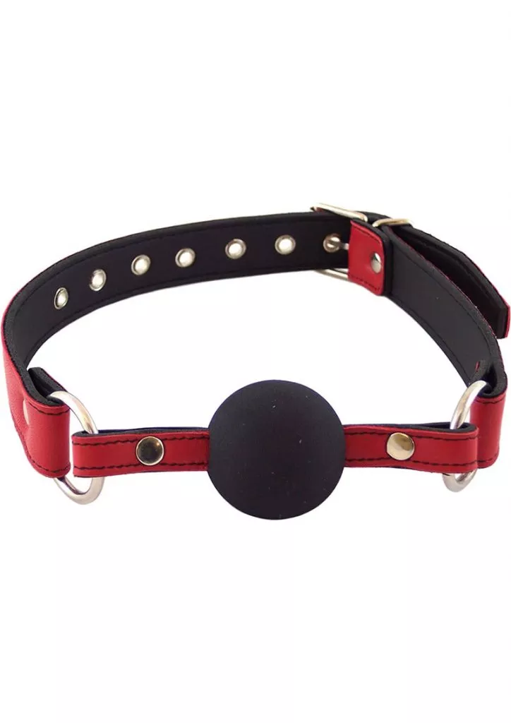 Rouge Ball Gag Red