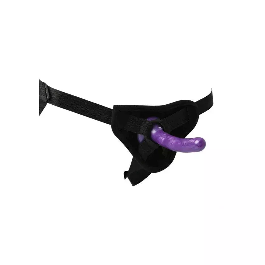 Sex & Mischief Strap On and Silicone Dildo Kit