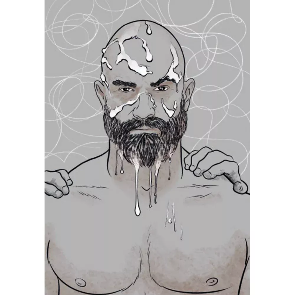The Slag Room Postcard - Drip