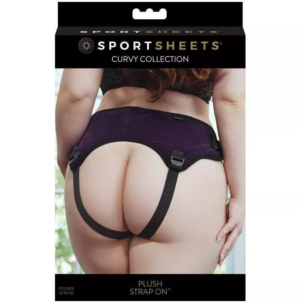 Sportsheets Plush Strap On - Plus Size