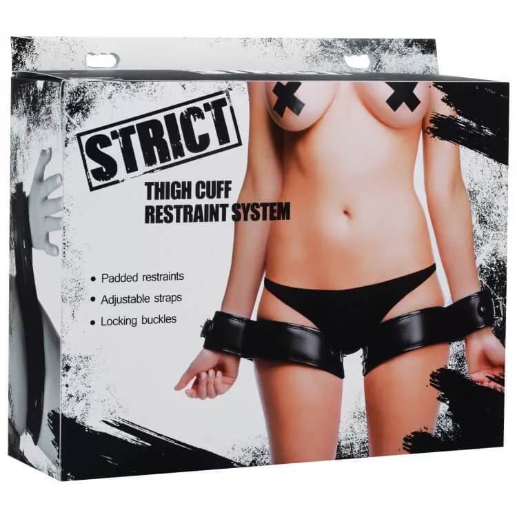 Strict Thigh Cuff Restraint System: Unleash Your Desires