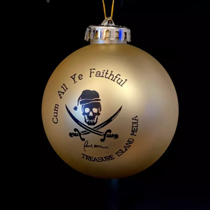 TIM Holiday Ornament - GOLD