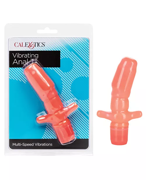 Vibrating Anal T Pink Multi-Speed Toy