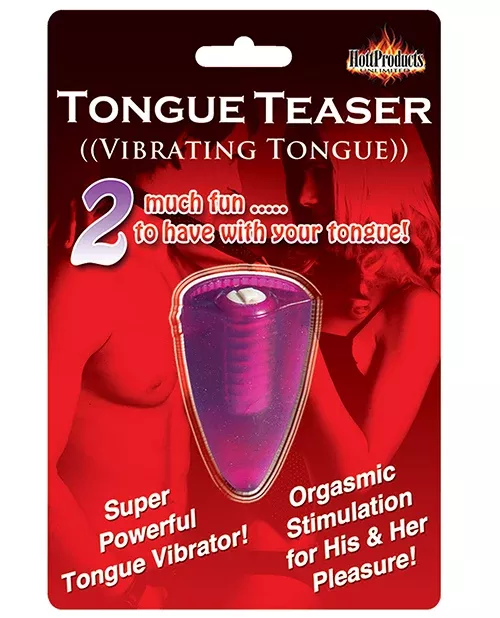 Vibrating Tongue Teaser for Extended Oral Pleasure
